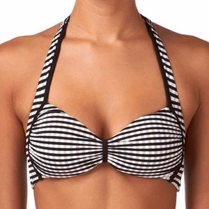 Seafolly Lucia Halter Bikini Top Removable Pads